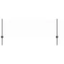 Postes de Valla 11 pcs U-Channel Gris 60 cm Acero, Valla Hexagonal Gris 0.6x25 m Acero by , fence posts - Ref: Foro24-3336852...