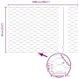 Postes de Valla 11 pcs U-Channel Gris 60 cm Acero, Valla Hexagonal Gris 0.6x25 m Acero by , fence posts - Ref: Foro24-3336852...