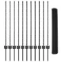 Set de Rejas de Jardín Set de 2 Gris Metal 25 x 1 m Duradero | Foro24.es | Tu tienda online para hogar, jardín y más Foro24.es