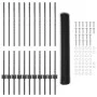 Set de Rejas de Jardín Set de 2 Gris Metal 25 x 1 m Duradero | Foro24.es | Tu tienda online para hogar, jardín y más Foro24.es