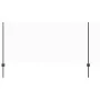Conjunto de Cerca de Jardín de Acero Galvanizado Set de 2 Gris by , fence posts - Ref: Foro24-3336858, Price: 77,29 €, Discou...
