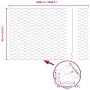 Postes de Cerca 11 pcs U-Channel Gris 60 cm Acero, Cerca Hexagonal Gris 0,6x50 m Acero | Foro24.es | Tu tienda online para hogar, jardín y más Foro24.es