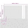Postes de Cerca 22 pcs U-Channel Gris 150 cm Acero, Cerca Hexagonal Gris 1,5x50 m Acero von , Zaunpfosten - Ref: Foro24-33369...