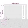 Poste de Valla 22 pcs U-Channel Gris 160 cm Acero, Valla Hexagonal Gris 1.6x50 m Acero | Foro24.es | Tu tienda online para hogar, jardín y más Foro24.es
