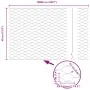 Postes de Cerca 11 pcs U-Channel Gris 40 cm Acero, Cerca Hexagonal Gris 0.4x100 m Acero | Foro24.es | Tu tienda online para hogar, jardín y más Foro24.es