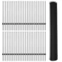 Poste de Valla 22 pcs U-Channel Gris 100 cm Acero, Valla Hexagonal Gris 1x100 m Acero | Foro24.es | Tu tienda online para hogar, jardín y más Foro24.es