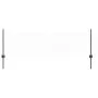 Poste de Valla 11 pcs U-Channel Gris 60 cm Acero, Valla Hexagonal Gris 0,5x100 m Acero | Foro24.es | Tu tienda online para hogar, jardín y más Foro24.es