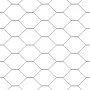 Poste de Valla 11 pcs U-Channel Gris 60 cm Acero, Valla Hexagonal Gris 0,5x100 m Acero | Foro24.es | Tu tienda online para hogar, jardín y más Foro24.es
