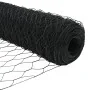 Poste de Valla 11 pcs U-Channel Gris 60 cm Acero, Valla Hexagonal Gris 0,5x100 m Acero | Foro24.es | Tu tienda online para hogar, jardín y más Foro24.es