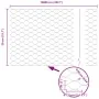 Poste de Valla 11 pcs U-Channel Gris 60 cm Acero, Valla Hexagonal Gris 0,5x100 m Acero | Foro24.es | Tu tienda online para hogar, jardín y más Foro24.es