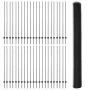 Postes de Valla 22 pcs U-Channel Gris 150 cm Acero, Valla Hexagonal Gris 1.5x100 m Acero | Foro24.es | Tu tienda online para hogar, jardín y más Foro24.es