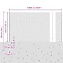 Postes de Valla 22 pcs U-Channel Gris 150 cm Acero, Valla Hexagonal Gris 1.5x100 m Acero | Foro24.es | Tu tienda online para hogar, jardín y más Foro24.es