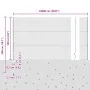 Publicaciones de cerca 22 uds U-Channel Gris 160 cm Acero, Valla Hexagonal Gris 1.6x100 m Acero de , Postes de cerca - Ref: F...