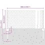Postes de Valla 5 pcs U-Channel 60 cm de Acero Galvanizado, Valla Hexagonal 0.6x10 m de Acero Galvanizado | Foro24.es | Tu tienda online para hogar, jardín y más Foro24.es