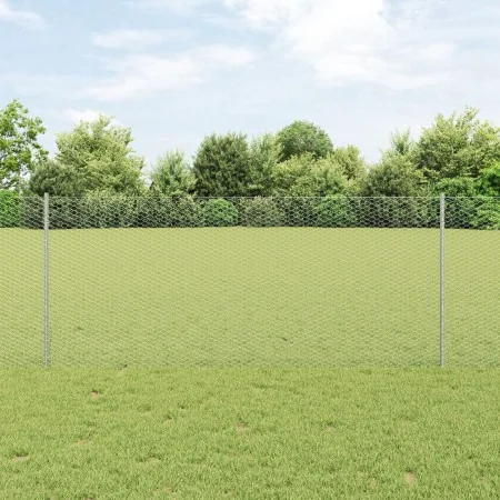 Posts de Cerca 10 pcs U-Channel 100 cm Acero Galvanizado, Cerca Hexagonal 1x10 m Acero Galvanizado | Foro24.es | Tu tienda online para hogar, jardín y más Foro24.es