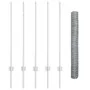 Postes de Cerca 10 pcs U-Channel 100 cm Acero Galvanizado, Cerca Hexagonal 1x10 m Acero Galvanizado | Foro24.es | Tu tienda online para hogar, jardín y más Foro24.es