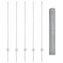 VidaXL postes de cerca 10 pcs U-Channel 120 cm acero galvanizado, VidaXL cerca hexagonal 1.2x10 m acero galvanizado | Foro24.es | Tu tienda online para hogar, jardín y más Foro24.es