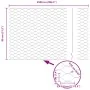 Poste para Valla 11 pcs U-Channel 80 cm Acero Galvanizado, Valla Hexágono 0.8x25 m Acero Galvanizado | Foro24.es | Tu tienda online para hogar, jardín y más Foro24.es