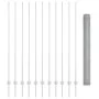 Poste de Valla 22 pcs U-Channel 160 cm Acero Galvanizado, Valla Hexagonal 1.6x25 m Acero Galvanizado | Foro24.es | Tu tienda online para hogar, jardín y más Foro24.es