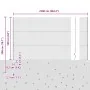Postes de Cerca 22 pcs U-Channel 160 cm Acero Galvanizado, Cerca Hexagonal 1.6x25 m Acero Galvanizado von , Zaunpfosten - Ref...