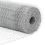 Postes de Valla 11 pcs U-Channel 40 cm Acero Galvanizado, Valla Hexagonal 0.4x50 m Acero Galvanizado | Foro24.es | Tu tienda online para hogar, jardín y más Foro24.es