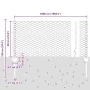 Postes de Valla 11 pcs U-Channel 60 cm de Acero Galvanizado, Valla Hexagonal 0,6x50 m de Acero Galvanizado | Foro24.es | Tu tienda online para hogar, jardín y más Foro24.es