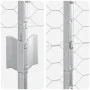 Poste de Valla 10 pcs U-Channel 140 cm Acero Galvanizado, Valla Hexagonal 1x50 m Acero Galvanizado | Foro24.es | Tu tienda online para hogar, jardín y más Foro24.es