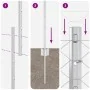 Poste de Valla 10 pcs U-Channel 140 cm Acero Galvanizado, Valla Hexagonal 1x50 m Acero Galvanizado | Foro24.es | Tu tienda online para hogar, jardín y más Foro24.es