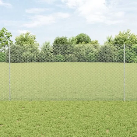 Postes de Cerca 22 pcs U-Channel 120 cm Acero Galvanizado, Cerca Hexagonal 1.2x50 m Acero Galvanizado | Foro24.es | Tu tienda online para hogar, jardín y más Foro24.es