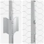 Poste de Cerca 22 piezas U-Channel 140 cm Acero Galvanizado, Cerca Hexagonal 1,4x50 m Acero Galvanizado | Foro24.es | Tu tienda online para hogar, jardín y más Foro24.es