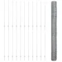 Postes de Cerca 22 pcs U-Channel 150 cm Acero Galvanizado, Cerca Hexagonal 1.5x50 m Acero Galvanizado | Foro24.es | Tu tienda online para hogar, jardín y más Foro24.es