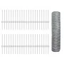 Postes de Cerca 11 pcs U-Channel 40 cm Acero Galvanizado, Cerca Hexagonal 0,4x100 m Acero Galvanizado | Foro24.es | Tu tienda online para hogar, jardín y más Foro24.es