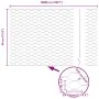 Postes de Cerca 11 pcs U-Channel 40 cm Acero Galvanizado, Cerca Hexagonal 0,4x100 m Acero Galvanizado | Foro24.es | Tu tienda online para hogar, jardín y más Foro24.es