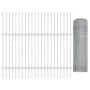 Postes de Cerca 11 pcs U-Channel 60 cm Acero Galvanizado, Cerca Hexagonal 0.5x100 m Acero Galvanizado | Foro24.es | Tu tienda online para hogar, jardín y más Foro24.es