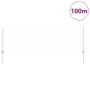 Postes de Cerca 11 pcs U-Channel 60 cm de Acero Galvanizado, Cerca Hexagonal 0.5x100 m de Acero Galvanizado de , Postes de ce...