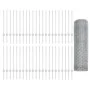 Publicaciones de valla 11 pcs U-Channel 80 cm Acero Galvanizado, Valla Hexagonal 0.8x100 m Acero Galvanizado | Foro24.es | Tu tienda online para hogar, jardín y más Foro24.es