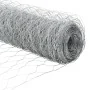 Postes de valla 11 pcs U-Channel 80 cm Acero galvanizado, Valla hexagonal 0.8x100 m Acero galvanizado | Foro24.es | Tu tienda online para hogar, jardín y más Foro24.es