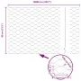 Postes de valla 11 pcs U-Channel 80 cm Acero galvanizado, Valla hexagonal 0.8x100 m Acero galvanizado | Foro24.es | Tu tienda online para hogar, jardín y más Foro24.es