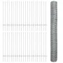 Postes de Cerca 22 pcs U-Channel 120 cm de Acero Galvanizado, Cerca Hexagonal 1,2x100 m de Acero Galvanizado von , Zaunpfoste...