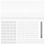 Poste de Cerca 22 pcs U-Channel 150 cm Acero Galvanizado, Cerca Hexagonal 1.5x100 m Acero Galvanizado | Foro24.es | Tu tienda online para hogar, jardín y más Foro24.es