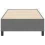 Cama Box Spring Gris Claro Individual de Tela de Pana | Foro24.es | Tu tienda online para hogar, jardín y más Foro24.es