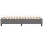 Cama Box Spring Gris Claro Individual de Tela de Pana | Foro24.es | Tu tienda online para hogar, jardín y más Foro24.es