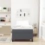 Cama Box Spring Gris Oscuro Individual de Tela de Pana | Foro24.es | Tu tienda online para hogar, jardín y más Foro24.es