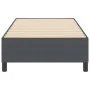 Cama Box Spring Gris Oscuro Individual de Tela de Pana | Foro24.es | Tu tienda online para hogar, jardín y más Foro24.es
