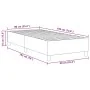 Cama Box Spring Gris Oscuro Individual de Tela de Pana | Foro24.es | Tu tienda online para hogar, jardín y más Foro24.es