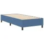 Cama Box Spring Azul Individual de Tela de Pana | Foro24.es | Tu tienda online para hogar, jardín y más Foro24.es