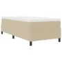Cama Box Spring Verde Claro Gris Individual de Tela de Pana | Foro24.es | Tu tienda online para hogar, jardín y más Foro24.es