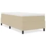 Cama Box Spring Verde Claro Gris Individual de Tela de Pana | Foro24.es | Tu tienda online para hogar, jardín y más Foro24.es