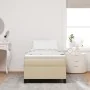 Cama Box Spring Verde Claro Gris Individual de Tela de Pana | Foro24.es | Tu tienda online para hogar, jardín y más Foro24.es