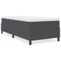 Cama Box Spring Gris Oscuro 100x200 cm Tela de Corduroy | Foro24.es | Tu tienda online para hogar, jardín y más Foro24.es